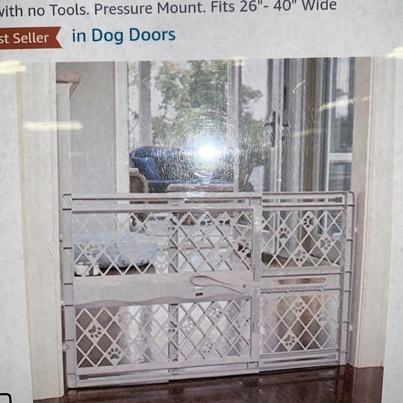 MyPet Dog Mypet 4 Paws Portable Petgate Expands And Locks In Place